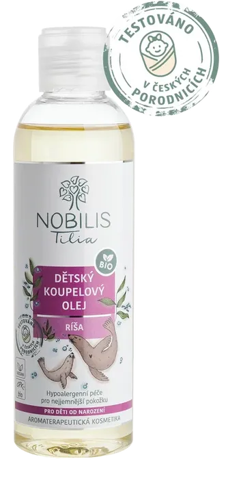 Nobilis Tilia Dětský koupelový olej Ríša 200ml